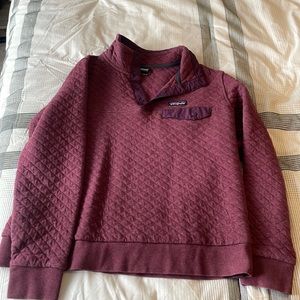 Maroon Quilted Patagonia